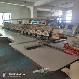 广东广州绣花厂整厂打包转让 210台绣花机及客户资源一键承接